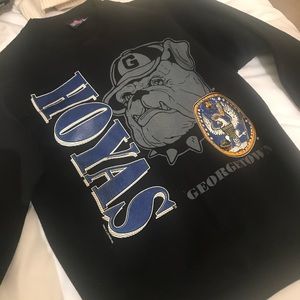 Vintage Georgetown Hoyas crewneck